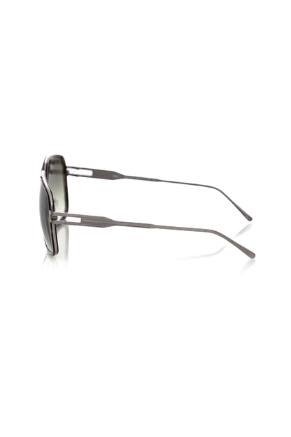  - Brown Metallic Fiber Men Sunglass