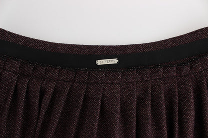  - Chic Purple Mini Skirt for Elegant Evenings