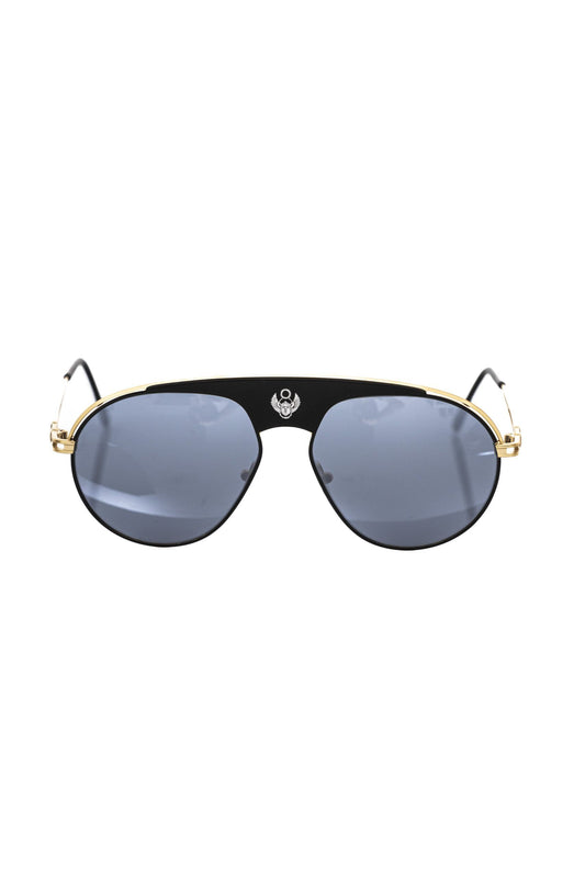  - Black Metallic Men's Sunglass