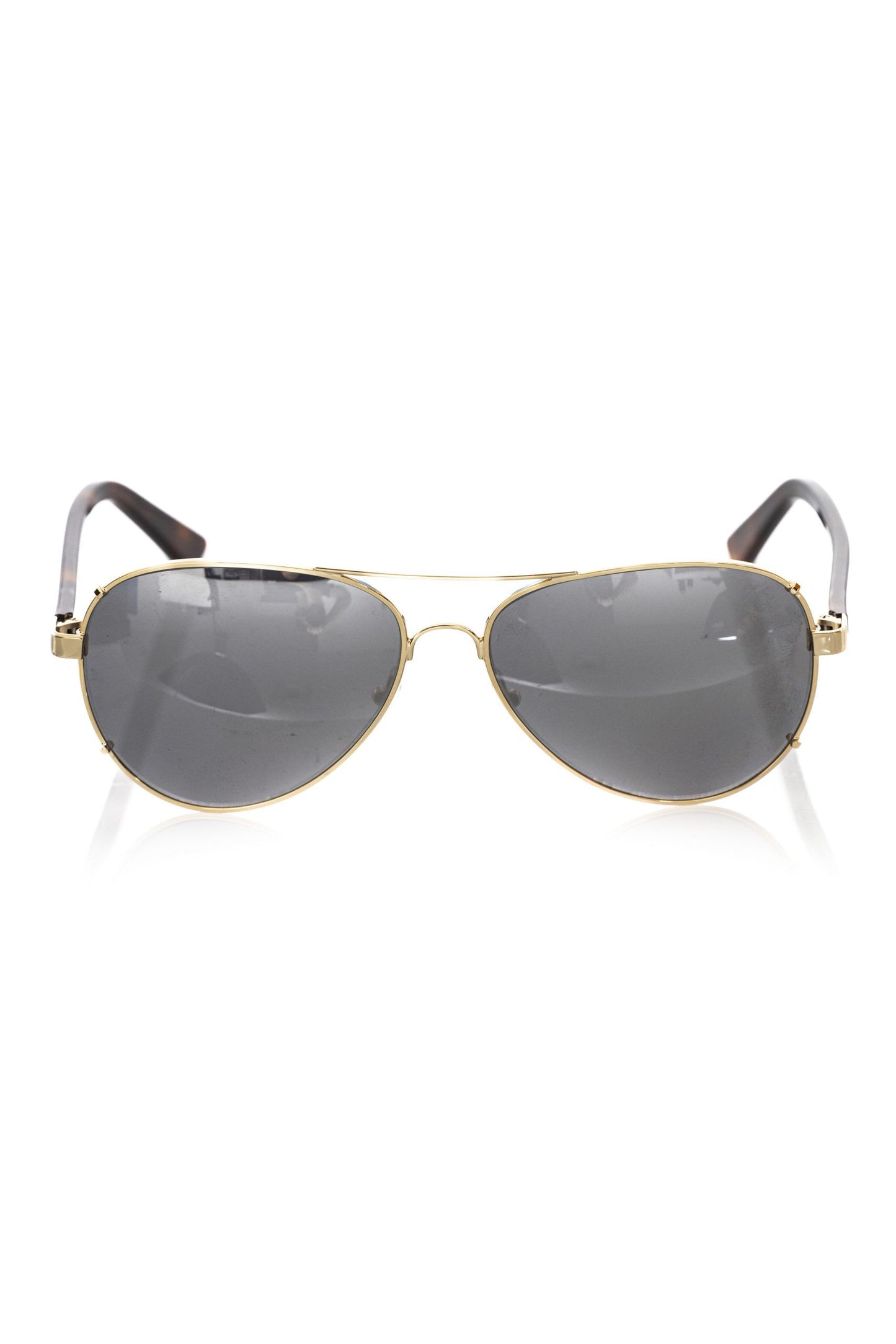  - Gold Metallic Fiber Men's Sunglass