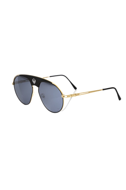  - Black Metallic Men's Sunglass