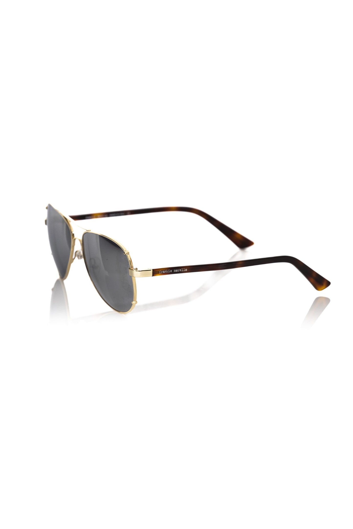  - Gold Metallic Fiber Men's Sunglass