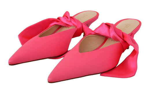  - Chic Pink Kitten Heels for Elegant Evenings