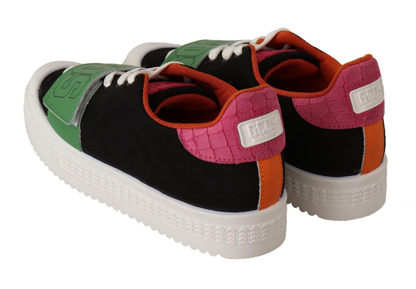  - Stylish Multicolor Low Top Lace-Up Sneakers