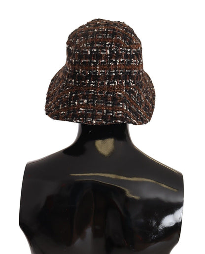  - Elegant Woven Multicolor Bucket Hat