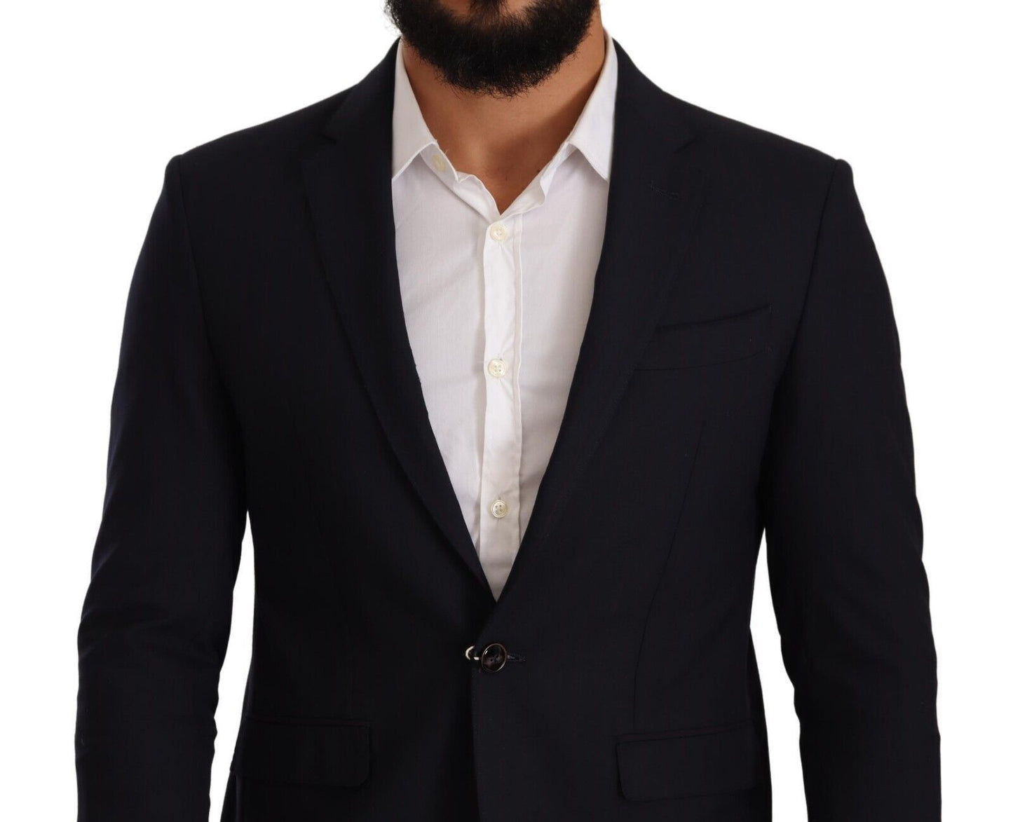  - Elegant Single Breasted Black Jacket