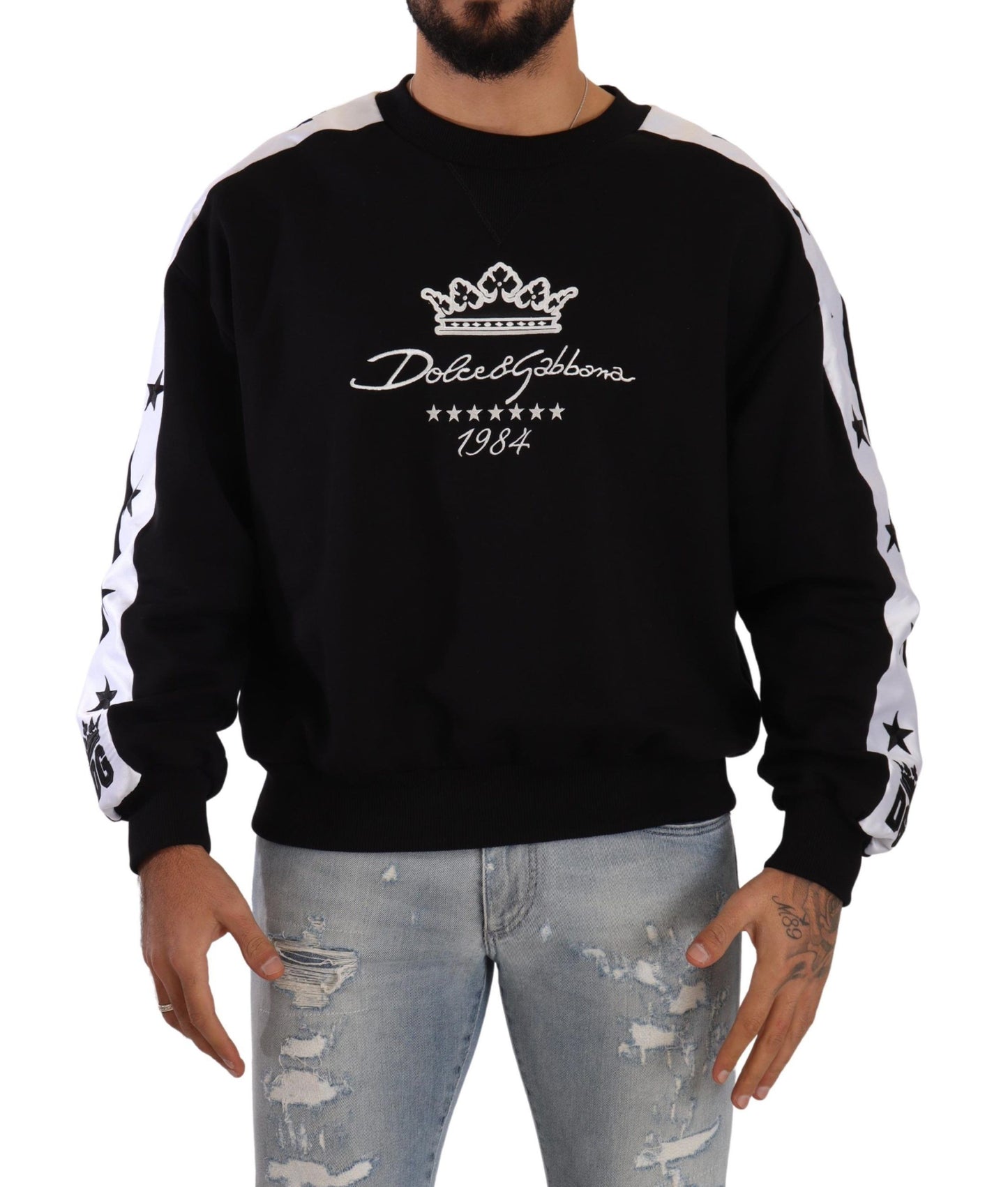  - Elegant Crown 1984 Crewneck Sweater