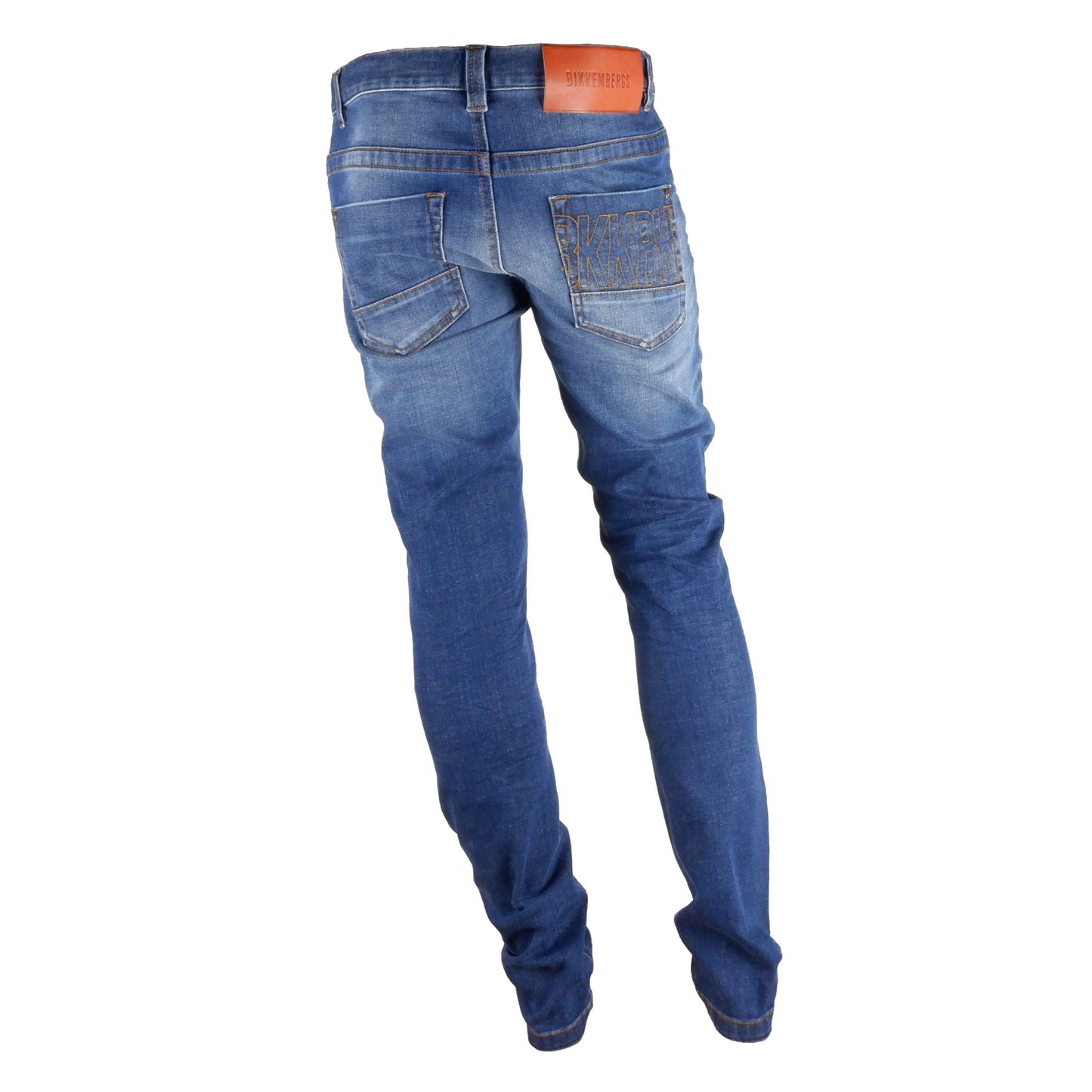  - Sleek Dark Blue Regular Fit Jeans