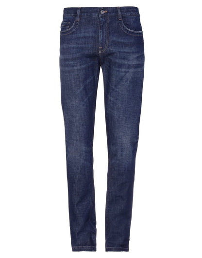  - Blue Cotton Men Jean