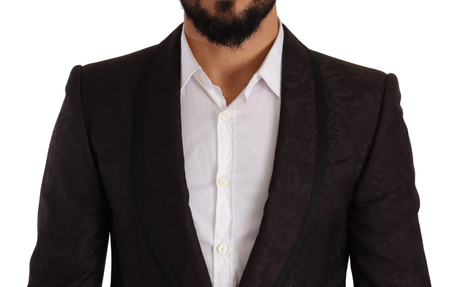  - Sicilian Elegance Single-Breasted Blazer