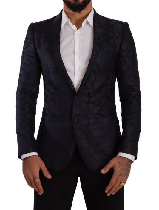  - Elegant Dark Blue MARTINI Formal Blazer