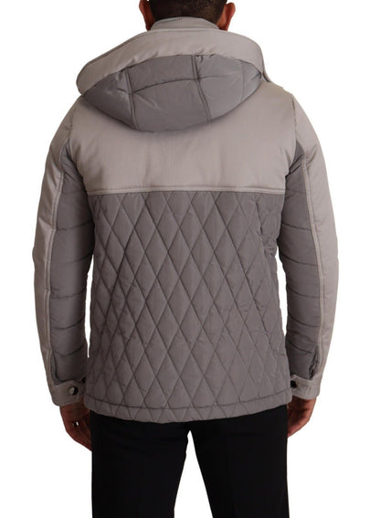  - Elegant Lightweight Gray Windbreaker Jacket