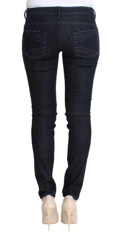  - Chic Slim Fit Skinny Blue Jeans