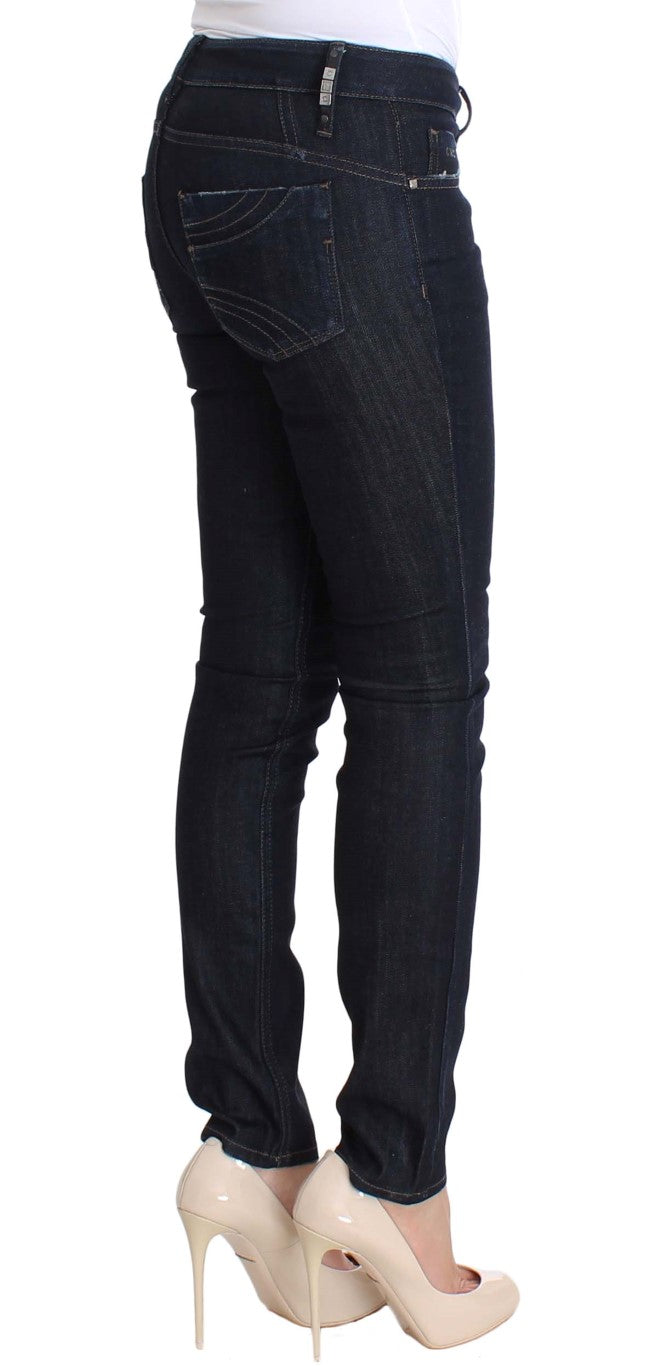  - Chic Slim Fit Skinny Blue Jeans