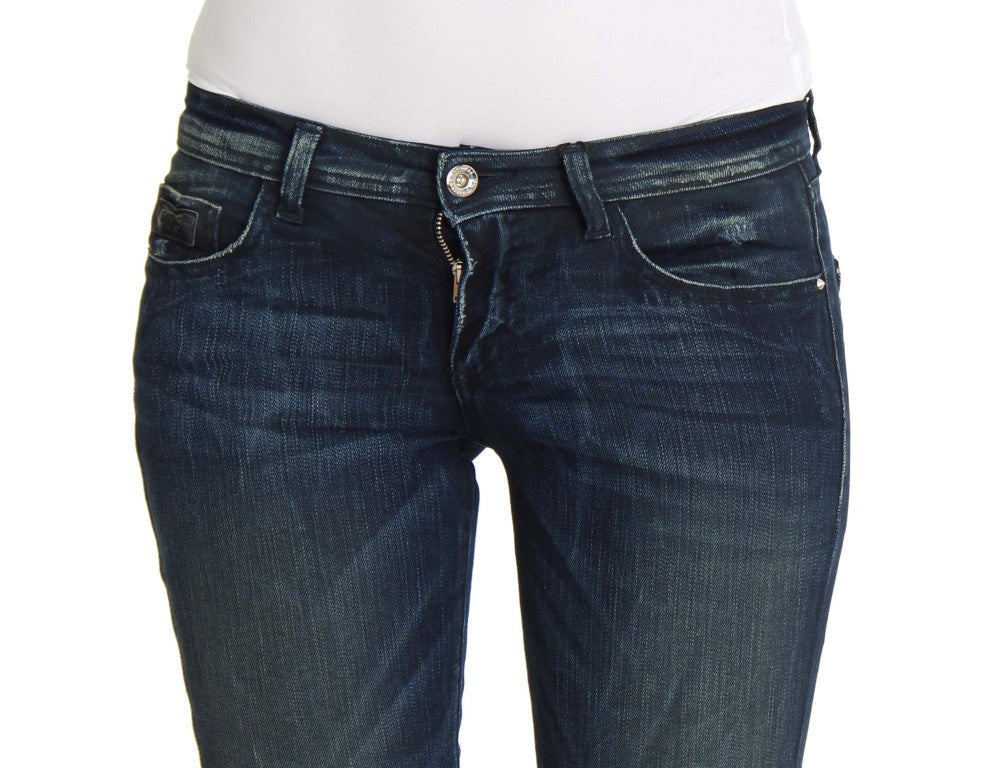  - Chic Slim Fit Skinny Blue Jeans