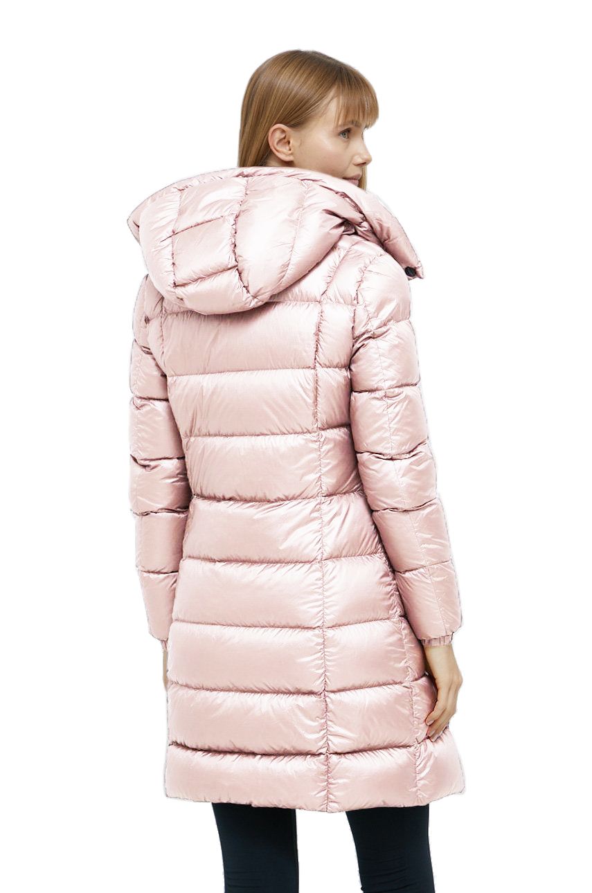  - Pink Nylon Women Jacket