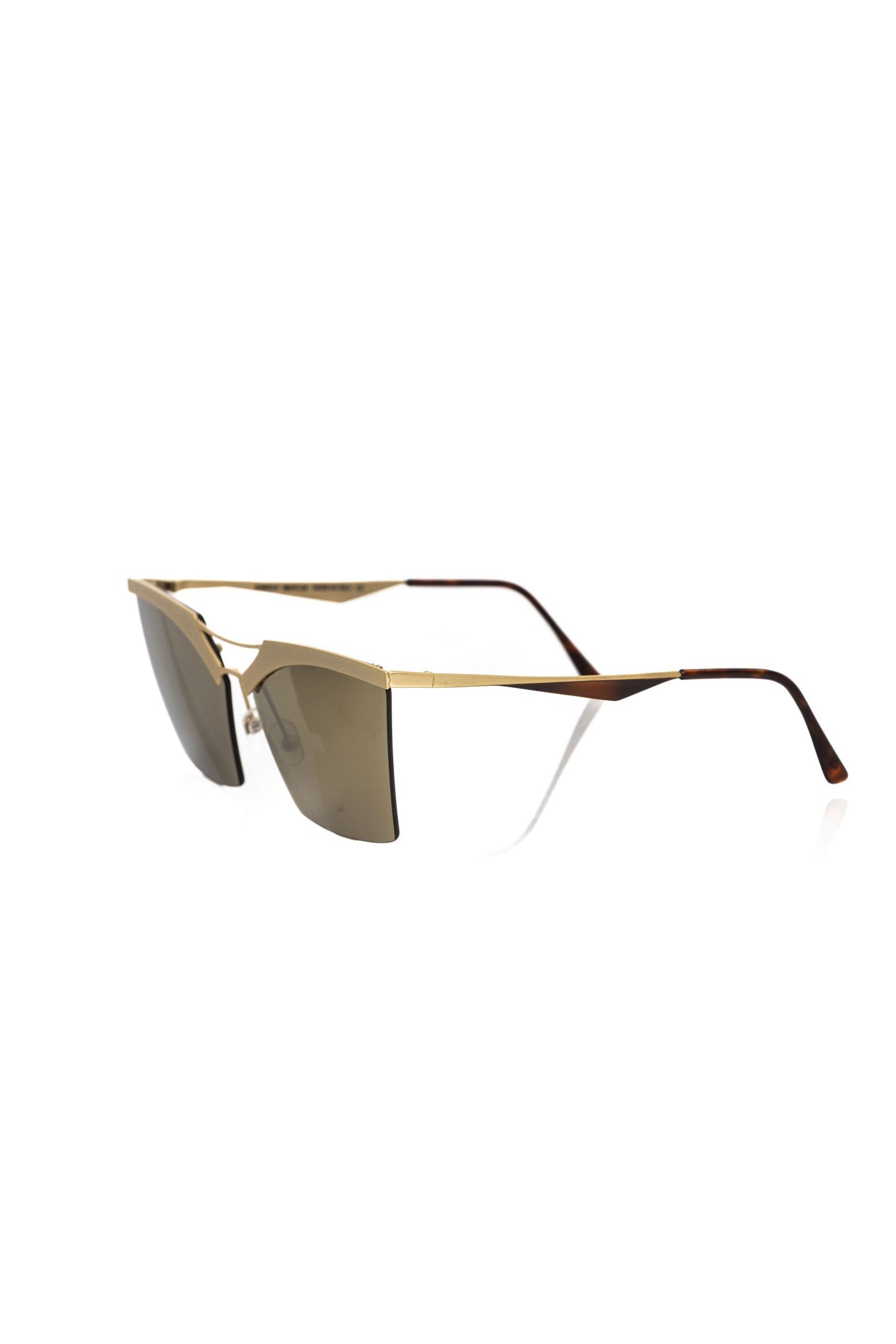  - Gold Metallic Women Sunglass