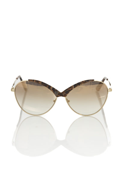  - Beige Metallic Women Sunglass