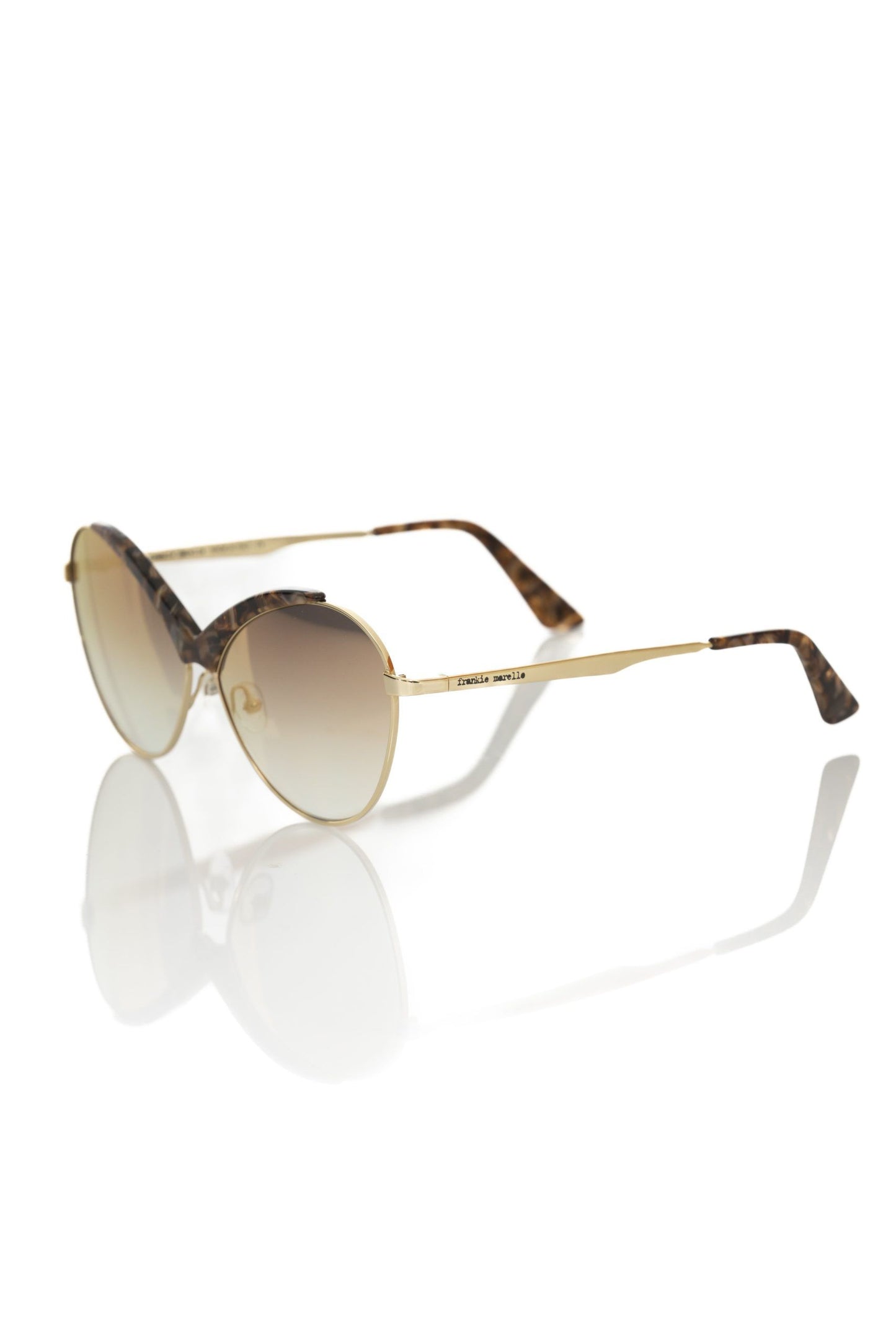  - Beige Metallic Women Sunglass