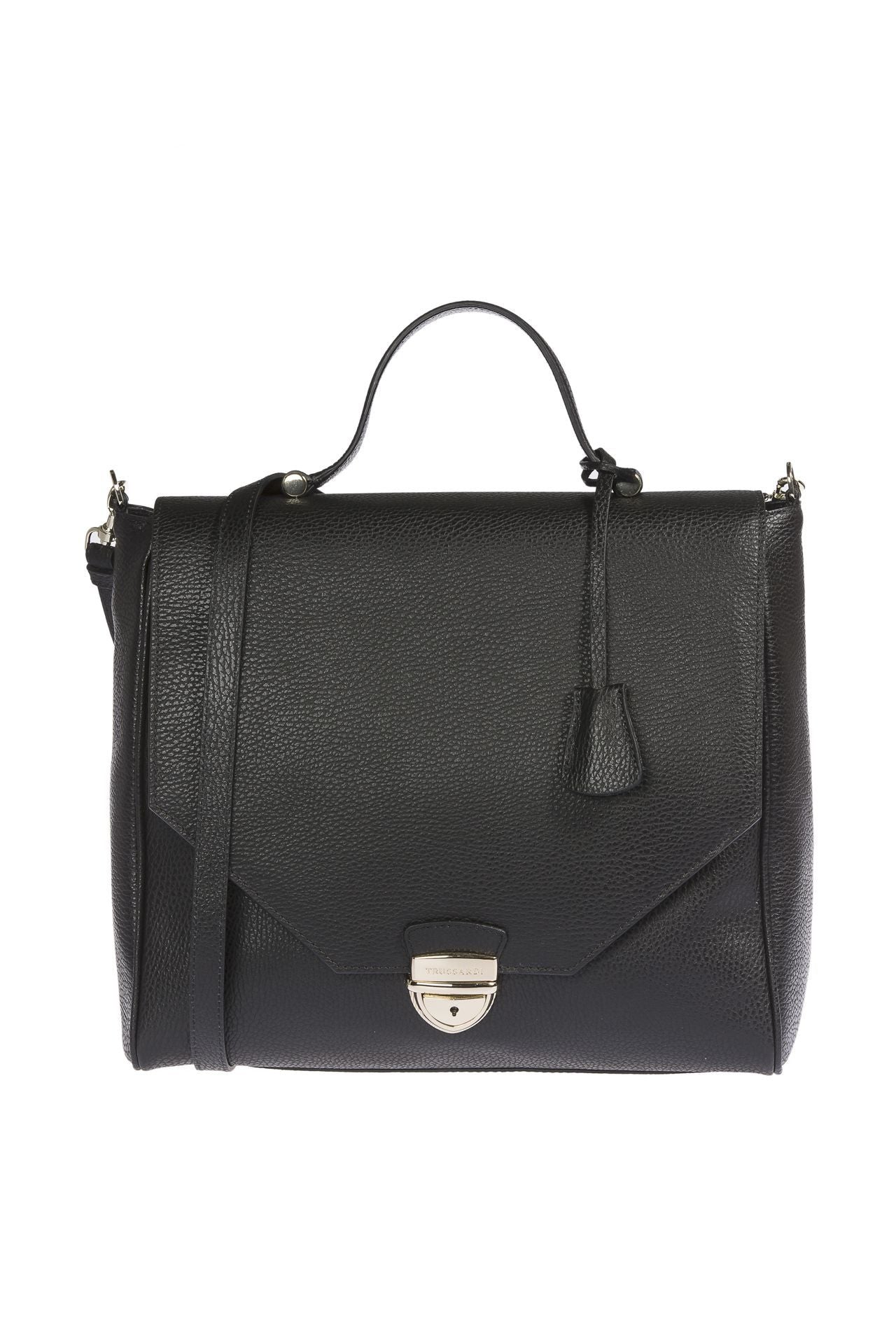  - Black Leather Women Handbag