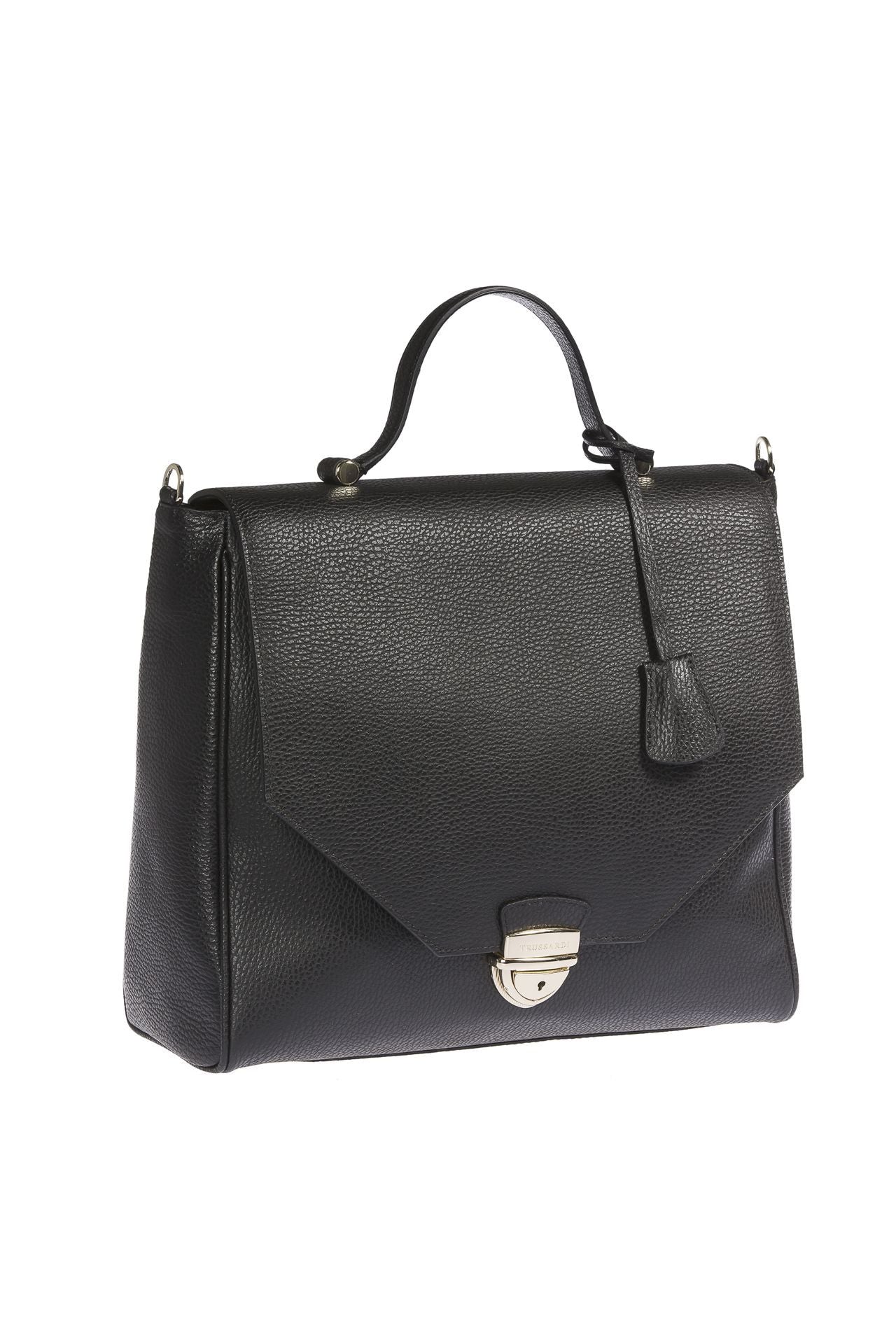  - Black Leather Women Handbag