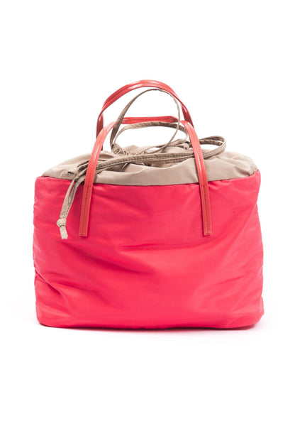  - Red Polyester Women Handbag