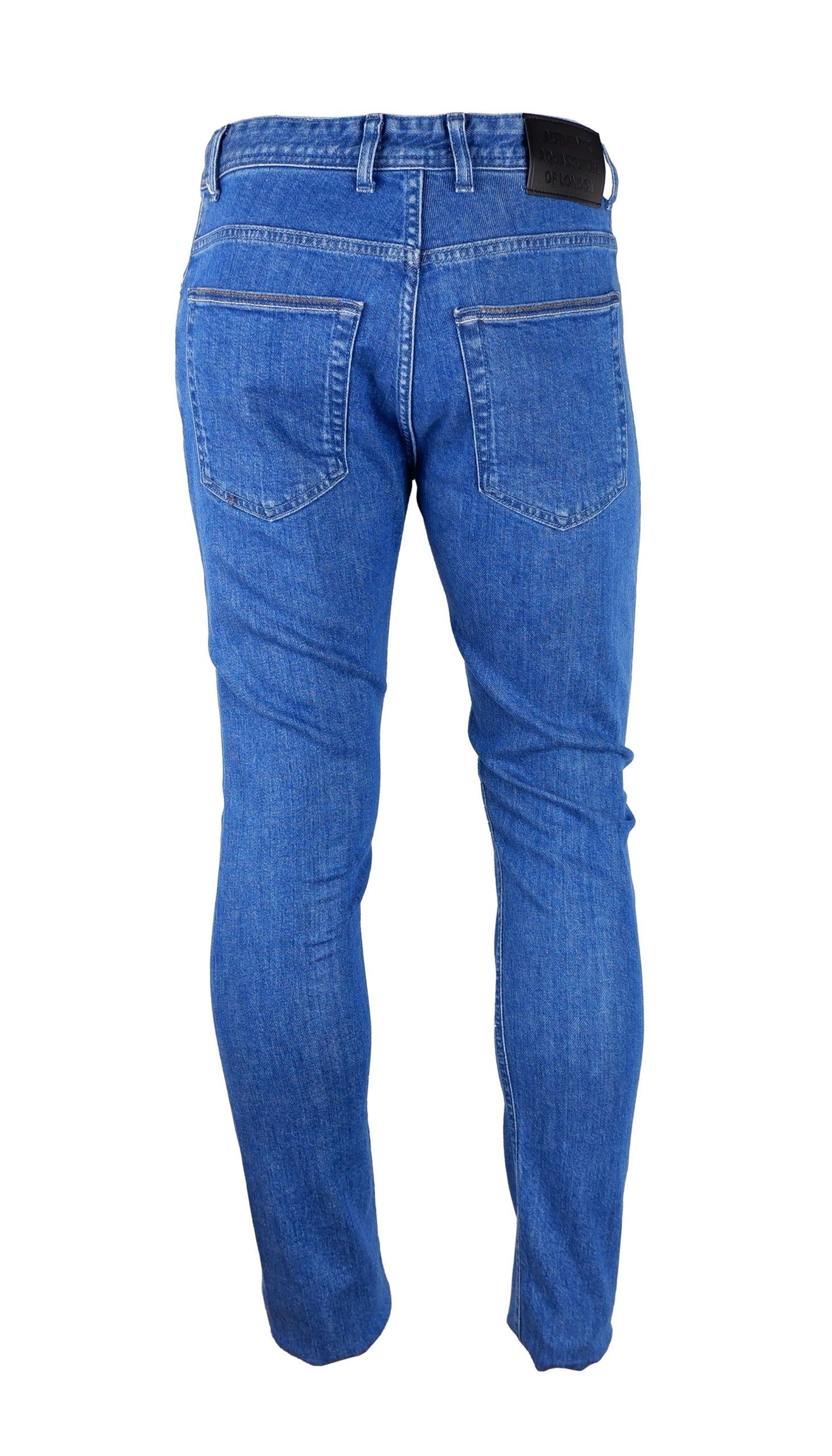  - Light Blue Cotton Men Jeans