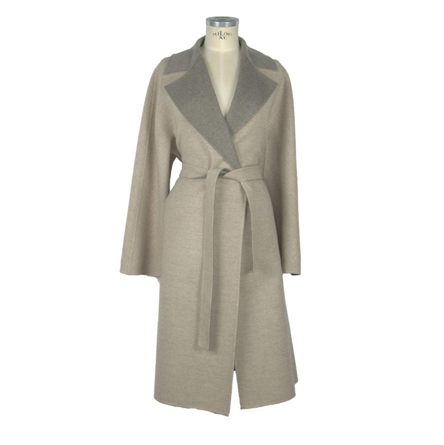  - Elegant Italian Virgin Wool Coat