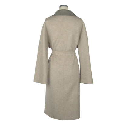  - Elegant Italian Virgin Wool Coat