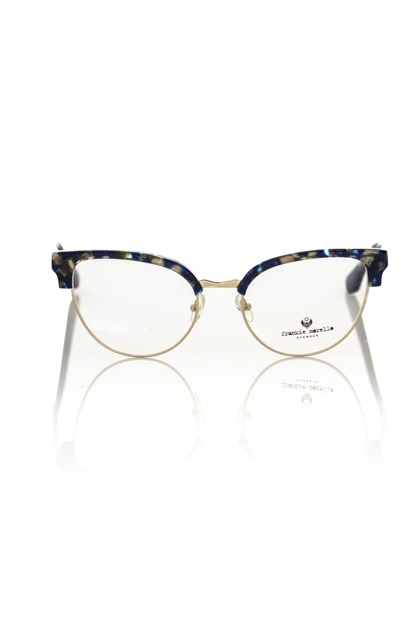 Blue Metallic Fiber Women Frame - The Luxe Alliance