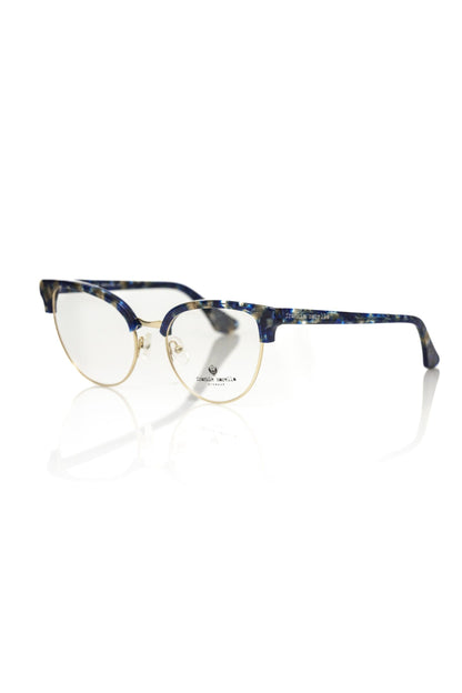 Blue Metallic Fiber Women Frame - The Luxe Alliance