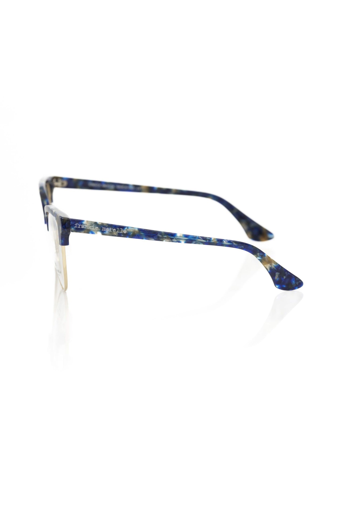 Blue Metallic Fiber Women Frame - The Luxe Alliance