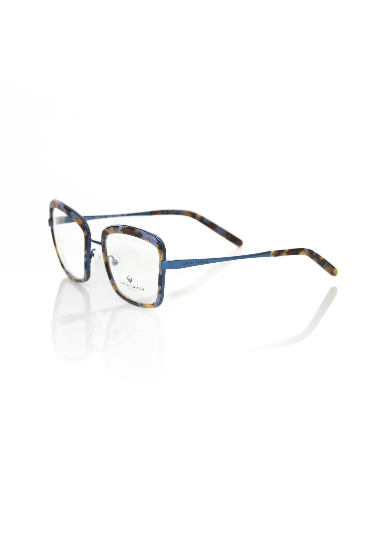 Blue Metallic Women's Eyeglass Frame - The Luxe Alliance