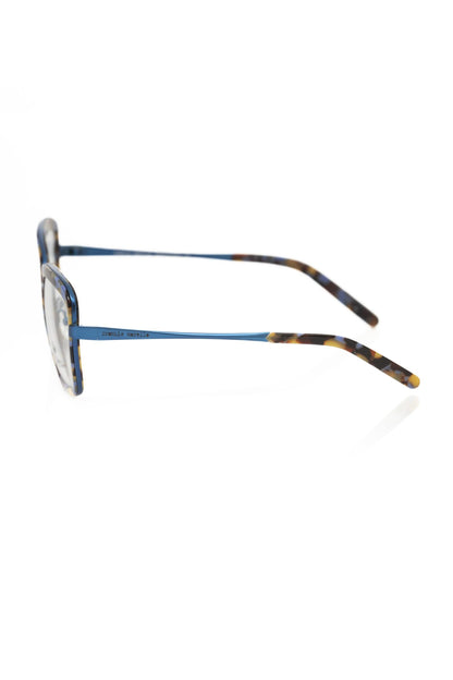 Blue Metallic Women's Eyeglass Frame - The Luxe Alliance