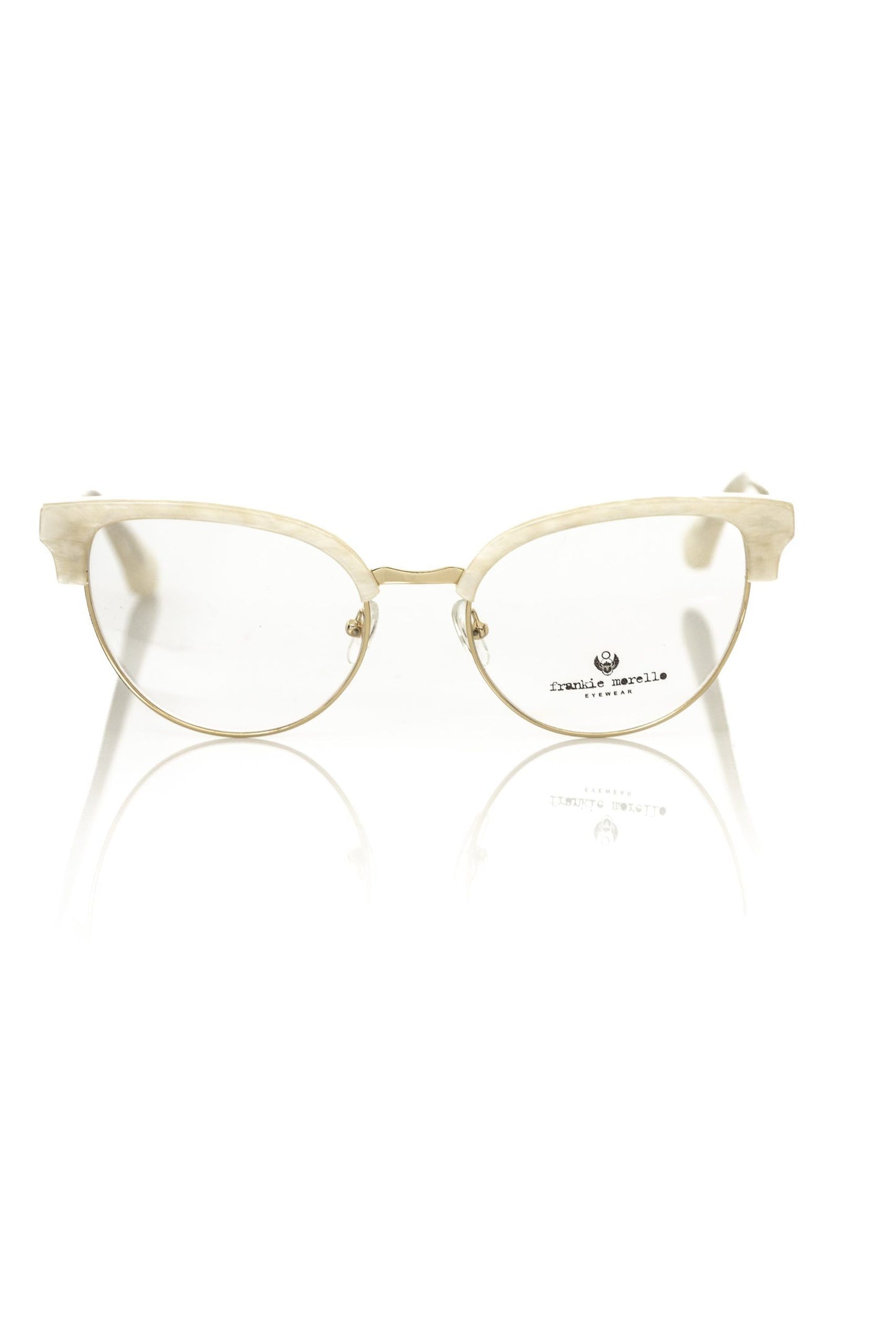 White Metallic Women's Frame - The Luxe Alliance