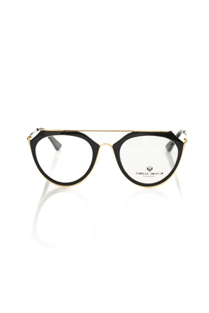  - Aviator-Style Chic Eyeglasses with Gold Accents