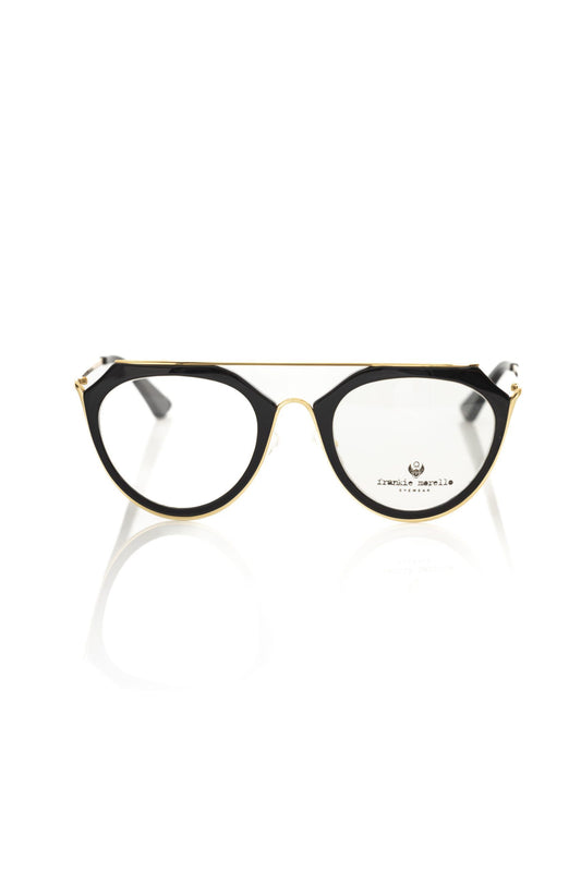  - Aviator-Style Chic Eyeglasses with Gold Accents