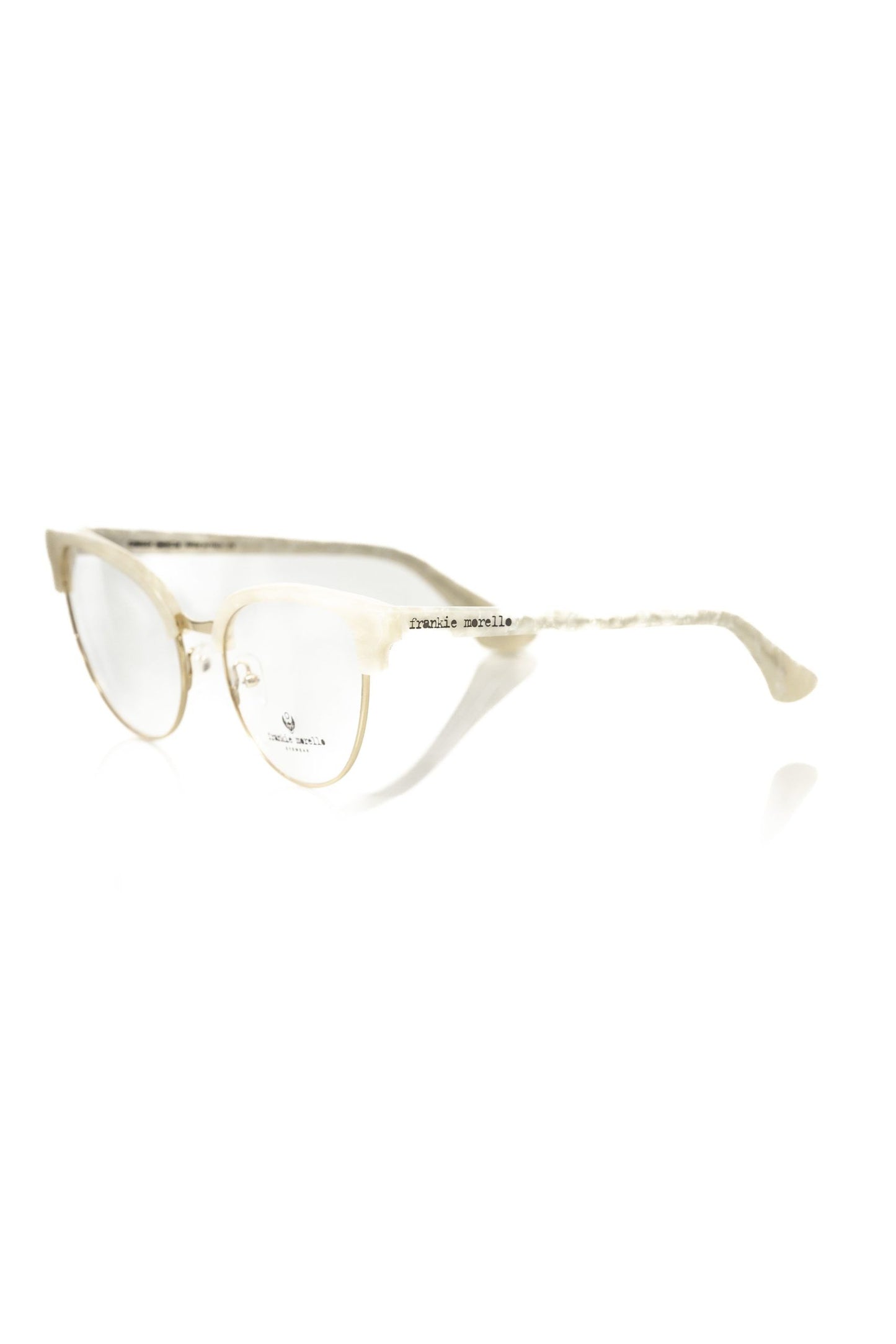 White Metallic Women's Frame - The Luxe Alliance