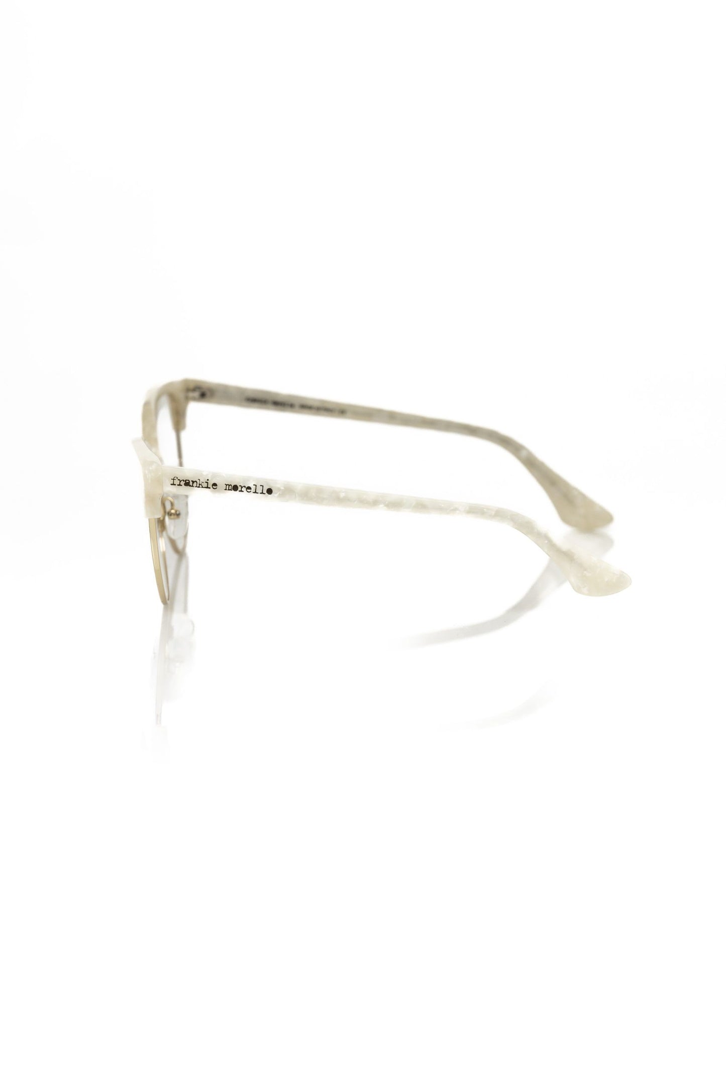 White Metallic Women's Frame - The Luxe Alliance