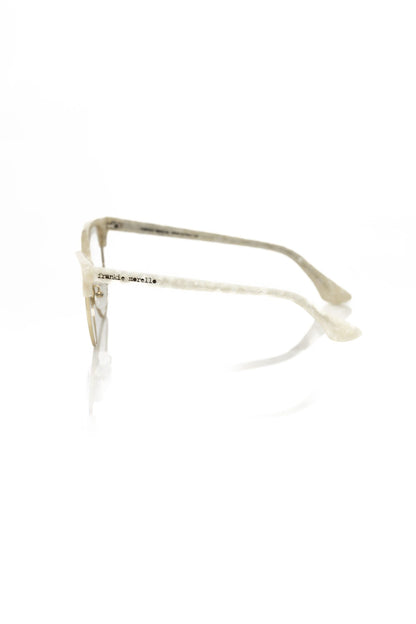 White Metallic Women's Frame - The Luxe Alliance