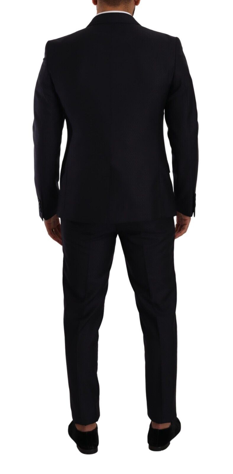  - Elegant Slim Fit Wool Silk Cashmere Men's Suit