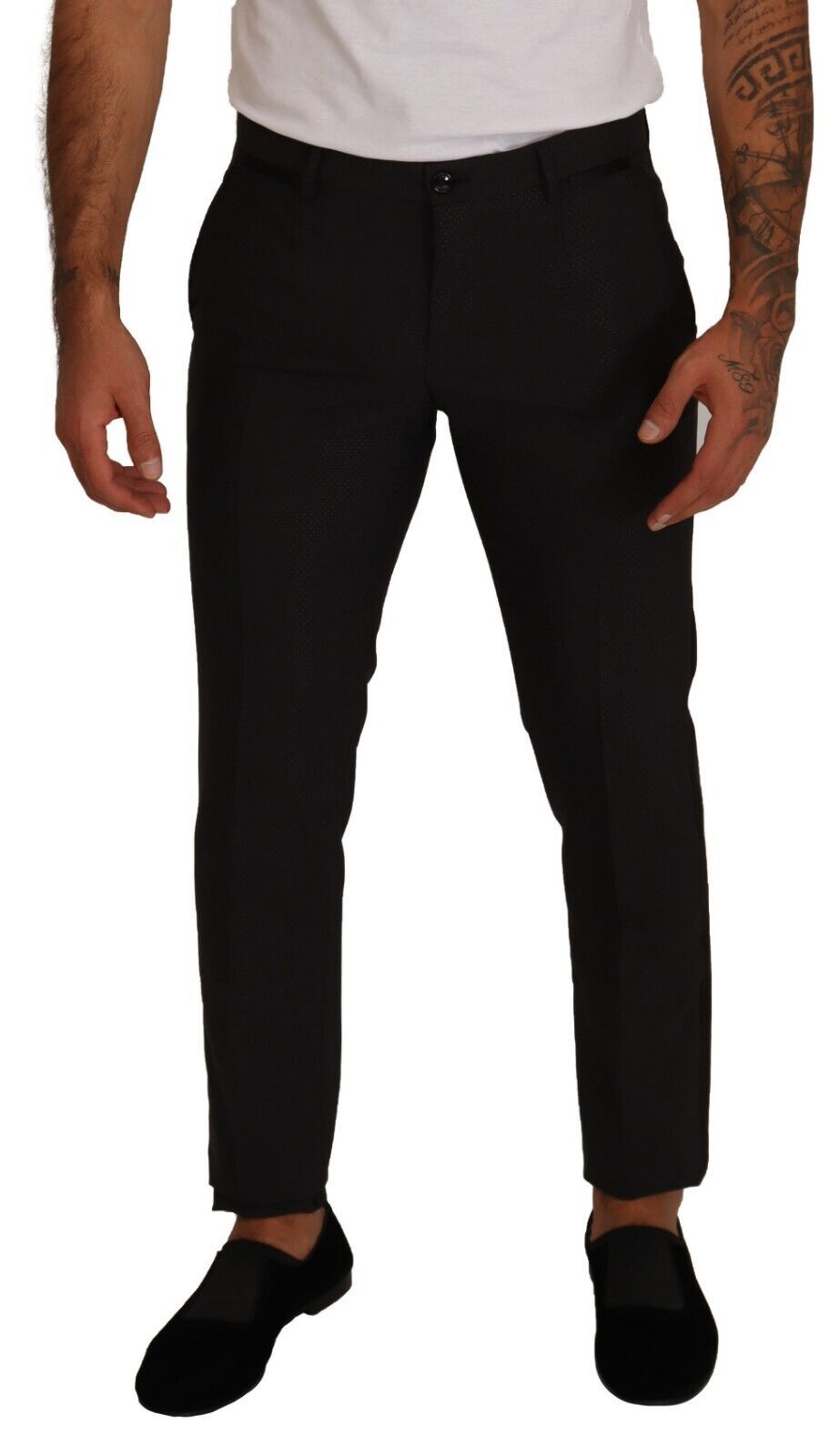  - Elegant Skinny Tuxedo Trousers