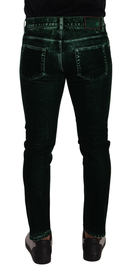  - Sleek Cotton-Blend Skinny Denim Jeans