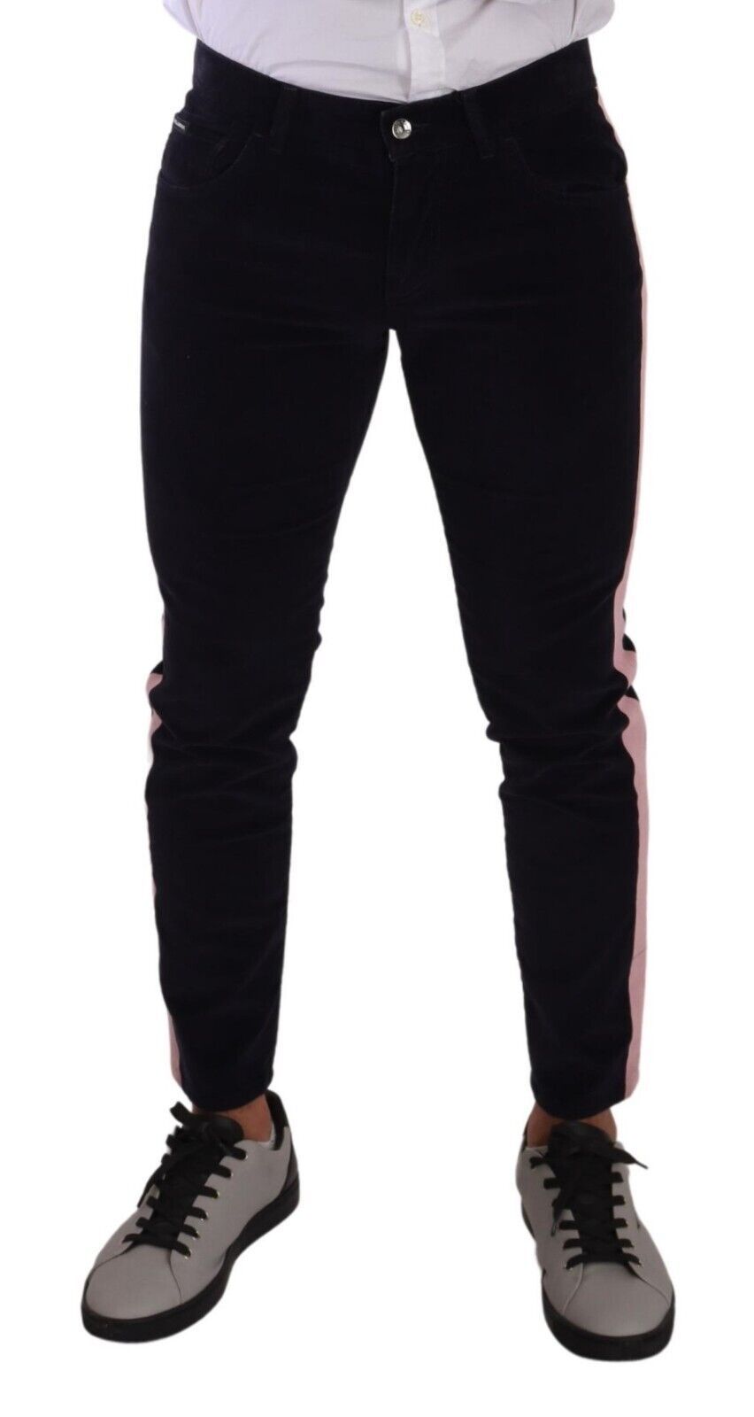  - Elegant Slim Fit Corduroy Skinny Jeans