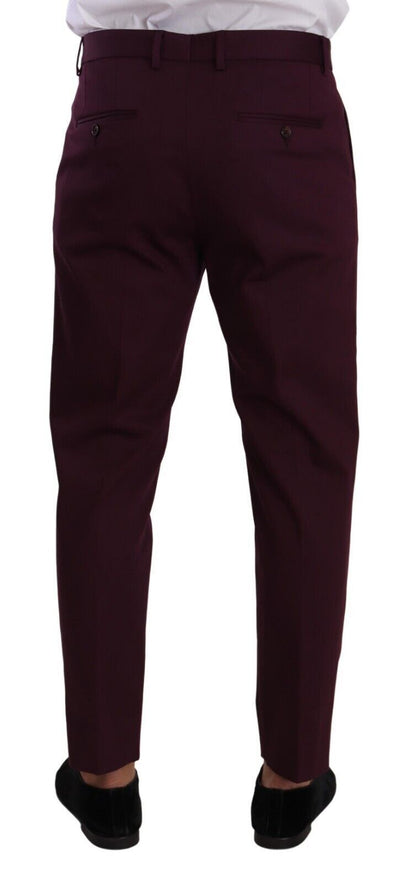  - Elegant Purple Chinos for the Modern Man