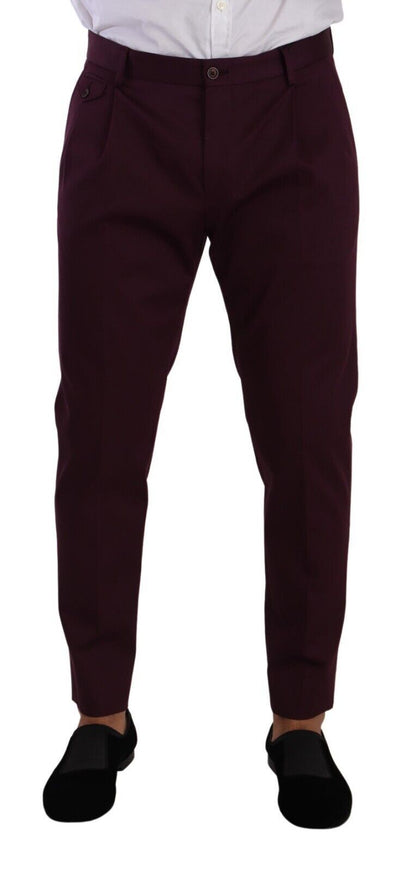  - Elegant Purple Chinos for the Modern Man