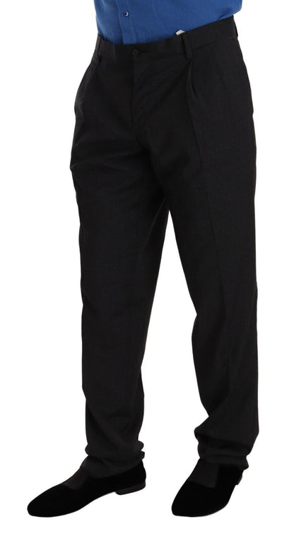  - Elegant Gray Formal Men's Trousers