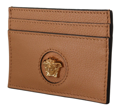  - Elegant Medusa Calf Leather Card Holder