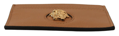  - Elegant Medusa Calf Leather Card Holder