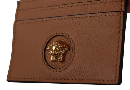  - Elegant Medusa Calf Leather Card Holder